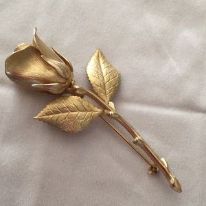 Vintage Rose Broach